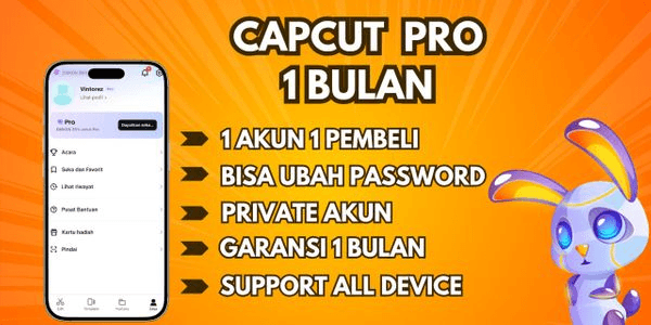 Gambar Product CapCut Pro 1 Month Private