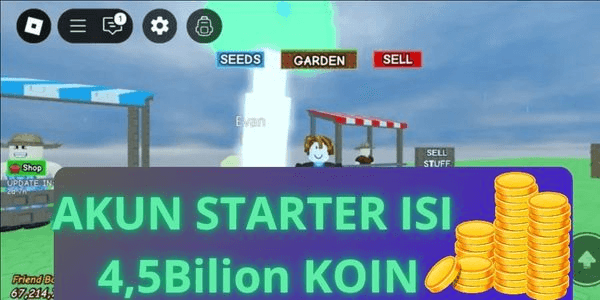 Gambar Product AKUN STARTER ISI 4BILION COIN