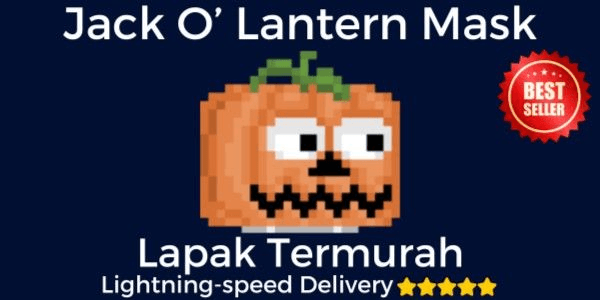 Gambar Product Jack O' Lantern Mask