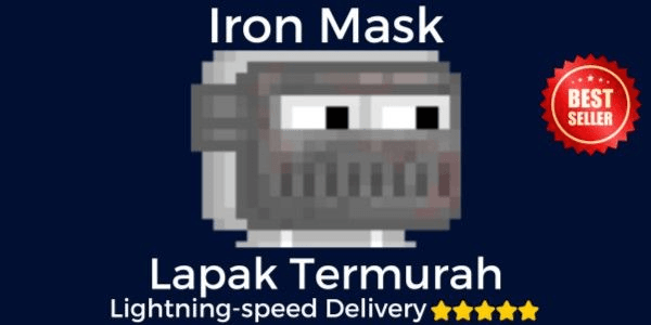 Gambar Product Iron Mask (Can't Speak Effect)