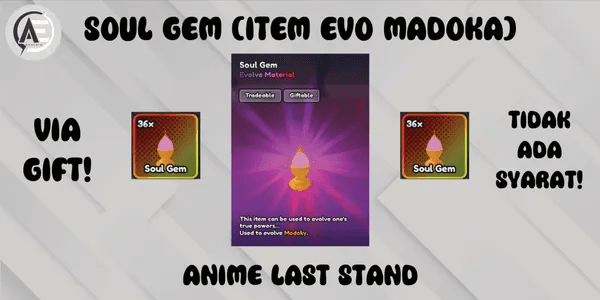 Soul Gem (Item Evo Madoka) || Anime Last Stand ||