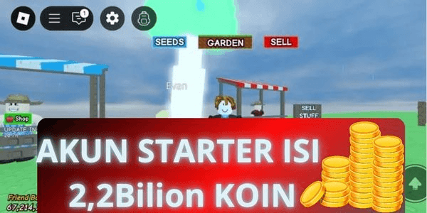 Gambar Product AKUN STARTER ISI 2B COIN