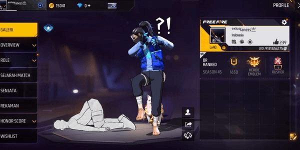 Gambar Product Akun free fire murah