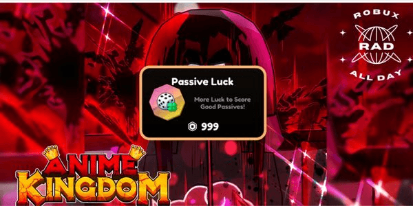 Gambar Product Passive Luck