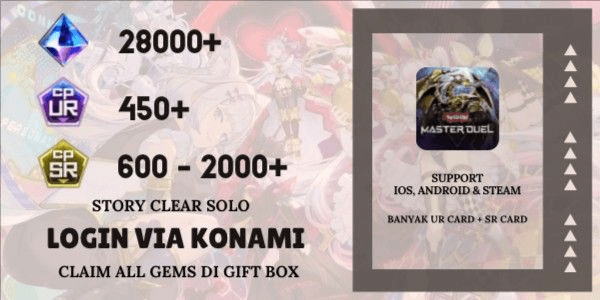 Gambar Product Yu-Gi-Oh! Master Duel Gacha Account - 3