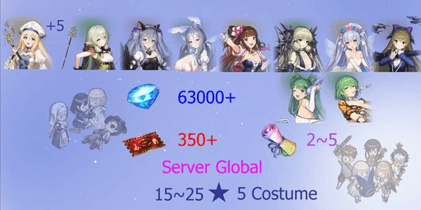 Gambar Product Reroll Account Brown Dust 2 [Global]#10