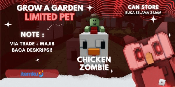 Gambar Product Chicken Zombie / Chicken Jockey - Grow a Garden