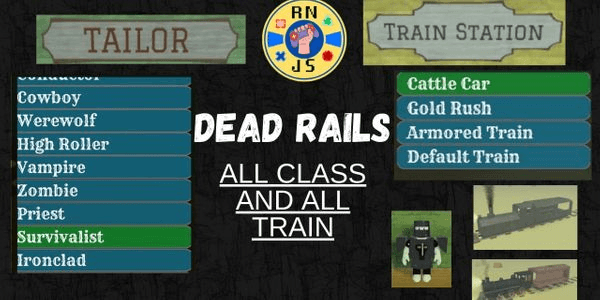 Gambar Product DEAD RAILS = AKUN ALL CLASS & ALL TRAIN (Check Description)