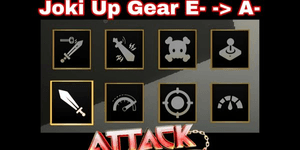 Joki Upgrade Gear E- To A-