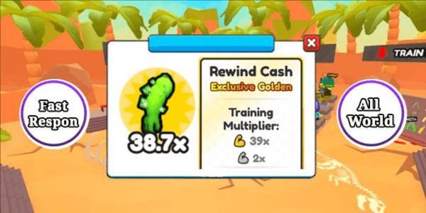 Gambar Product [ All World ] 38.7x Boost Strength Arms | Arm Wrestle Simulator