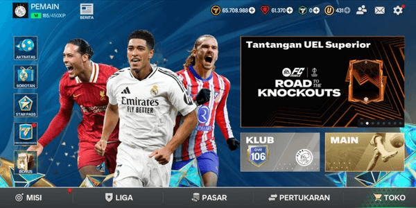 Gambar Product AKUN FC MOBILE GACOR GEMS 60.000 PEMAIN GG || Silahkan Baca Deskripsi Selengkapnya