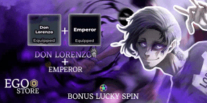 Don Lorenzo Style + Emperor Flows - Akun Blue Lock Rivals (Bonus Lucky Spin)