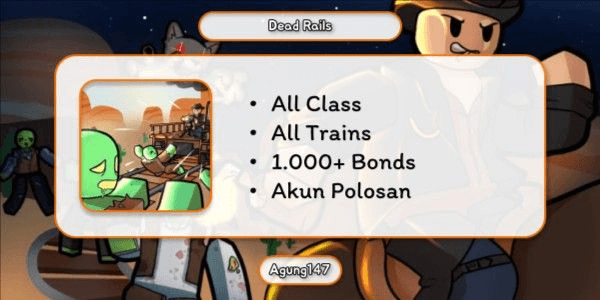 Gambar Product All Class Account - Dead Rails