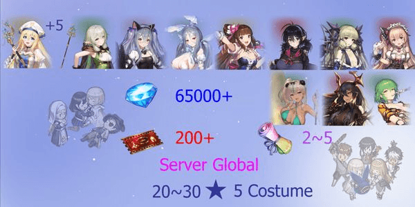 Gambar Product Reroll Account Brown Dust 2 [Global]#4