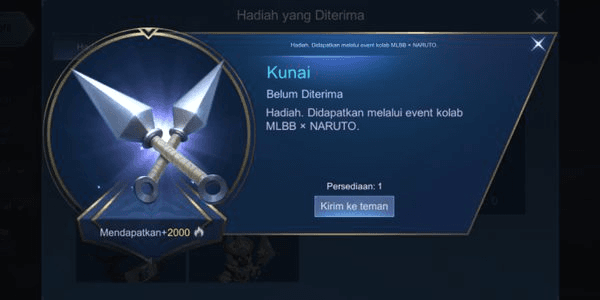 Gambar Product Kunai