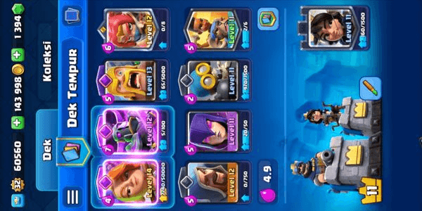 Gambar Product Fortress King Level 11 Ready to Play