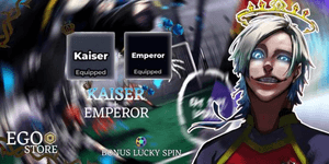 Kaiser Style + Emperor Flow - Akun Blue Lock Rivals (Bonus Lucky Spin)