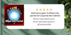 Joki Get Portal Ghoul City Tier 1