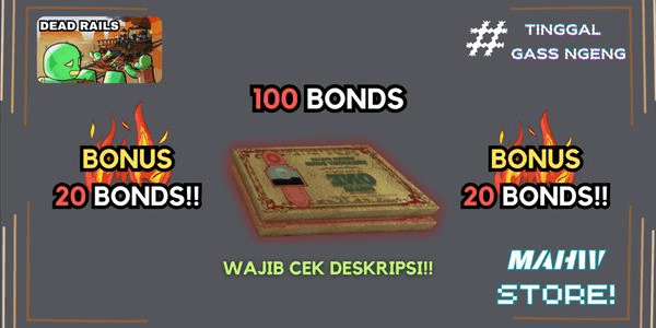 Gambar Product Joki 100 Bonds (Dead Rails)