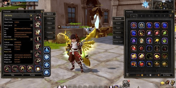 Gambar Product DARK AVENGER STG 23 TITLE YOUNGER BROTHER | 8 CONVE +10 | +10 VDJ | +12 DDJ | ALL JADE LEGEND 2 GUIDE STAR VERY CHEAP