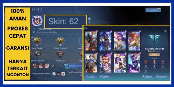 Gambar Product CHEAP AND SAFE SULTAN ML ACCOUNT #19