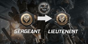 Sergeant > Lieutenant