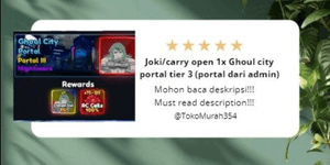 Jockey/carry 1x portal ghoul city tier 3 (portal from admin)
