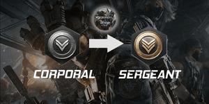 Corporal > Sergeant