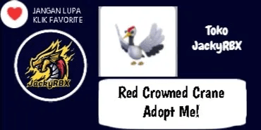 Red Crowned Crane