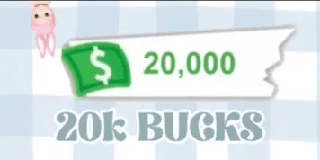 20,000 bucks