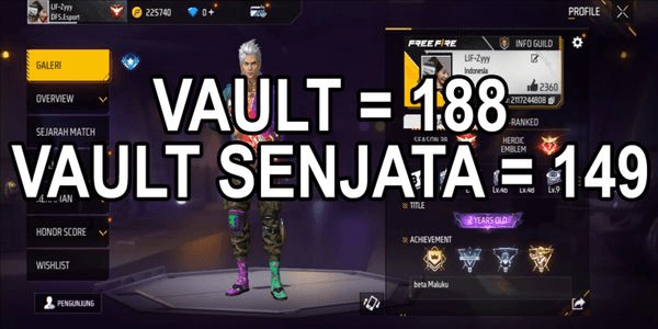 Gambar Product #1 AKUN FREEFIRE SESUAI GAMBAR