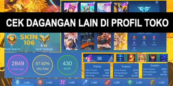 Gambar Product #100 CHEAP MOBILE LEGENDS ACCOUNTS