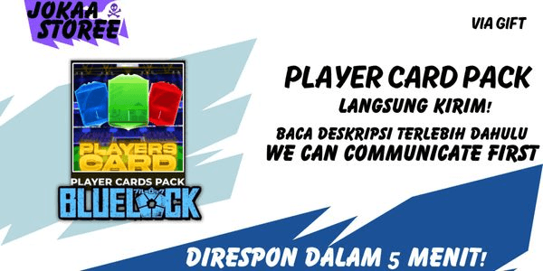 Gambar Product Players Card Pack