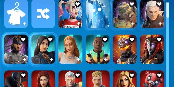 Gambar Product [EPIC] 255 Outfits (28 Marvel Series, Peter Griffin, Spiderman, Capt Jones, etc.) + 209 Pickaxes + 197 Gliders | Take Email | Check SS (FN714)