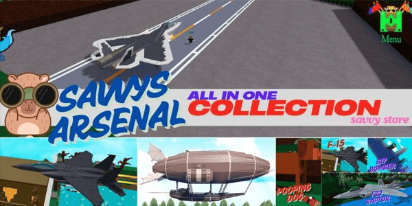 Gambar Product Savvy's Arsenal ALL IN ONE COLLECTION (13 Saved Builds) | Build A Boat For Treasure RBL