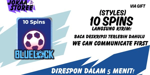 Gambar Product 10 Spins (Styles)