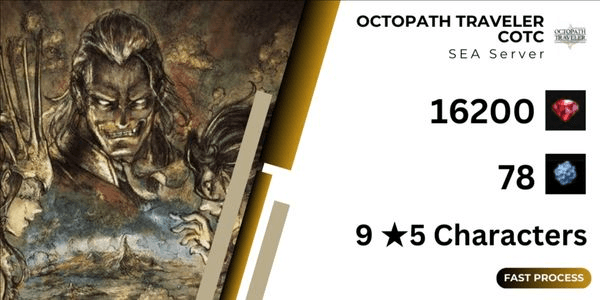 Gambar Product Account Octopath Traveler CotC Collector Edition Champions of the Continent