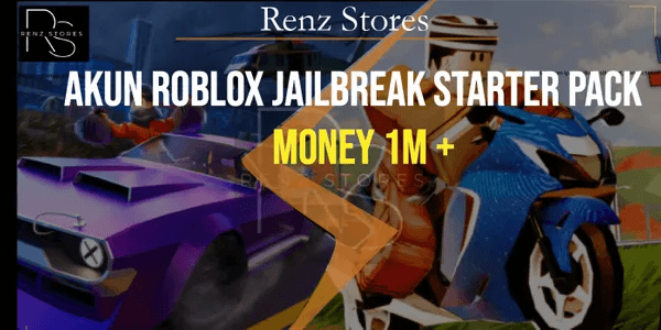 Jailbreak Starter Pack Account Money 1m+