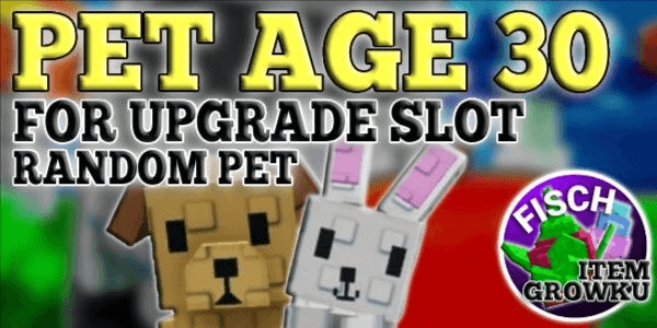 Gambar Product Pet age 30 Grow a Garden - Upgrade slot (Random Pet)