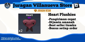 Heart Plushies