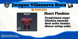 Heart Plushies