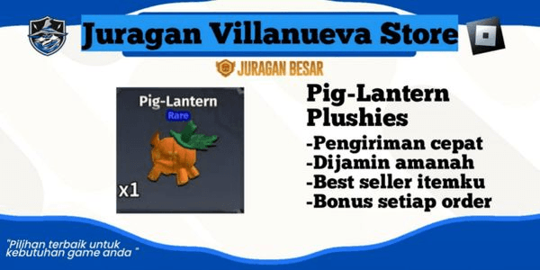 Gambar Product Pig-Lantern Plushies