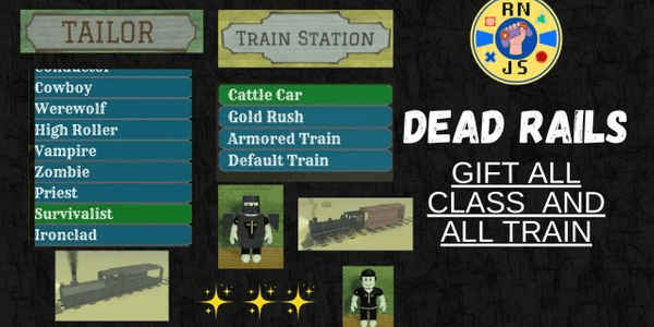 Gambar Product DEAD RAILS = GIFT ALL CLASS AND ALL TRAIN! (Check Description)