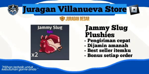 Jammy Slug Plushies