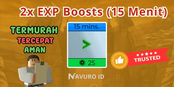 Gambar Product 2x EXP Boosts (15 Minutes)