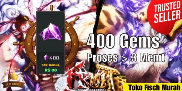 Gambar Product 400 Gems