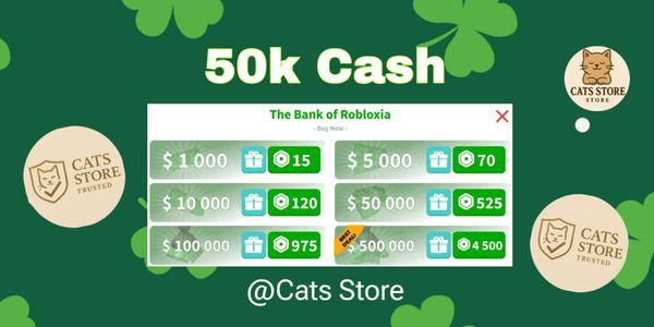 Gambar Product 50k (BloxburgCash) RBL