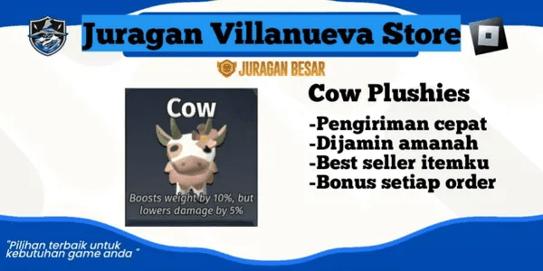 Cow Plushies