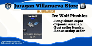 Ice Wolf Plushies