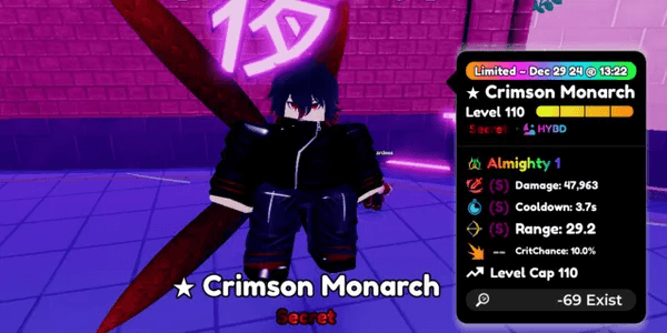 Crimson Monarch Almighty